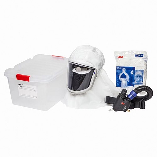 3M Versaflo Spray Painters Kit ALVM-206E 902-03-84 in Clear - Front View