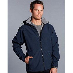 Men's Aspen Softshell Hood Jacket Jk33