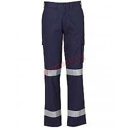 Ladies' Heavy Cotton Drill Cargo Pants With Biomotion 3M Tapes Wp15hv
