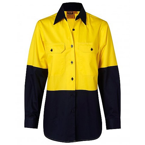 LADIES LONG SLEEVE SAFETY SHIRT SW64