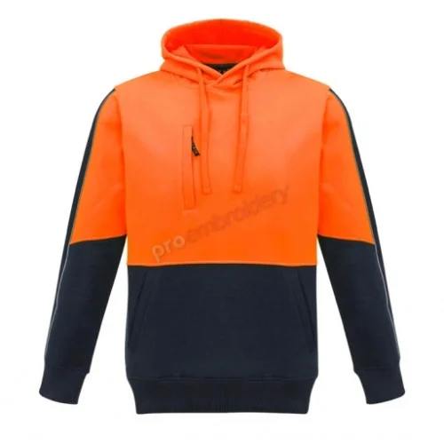 Unisex Hi Vis Pullover Hoodie - Zt484