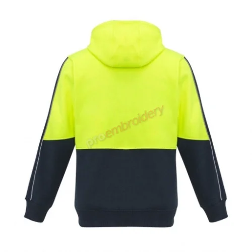 Unisex Hi Vis Pullover Hoodie - Zt484