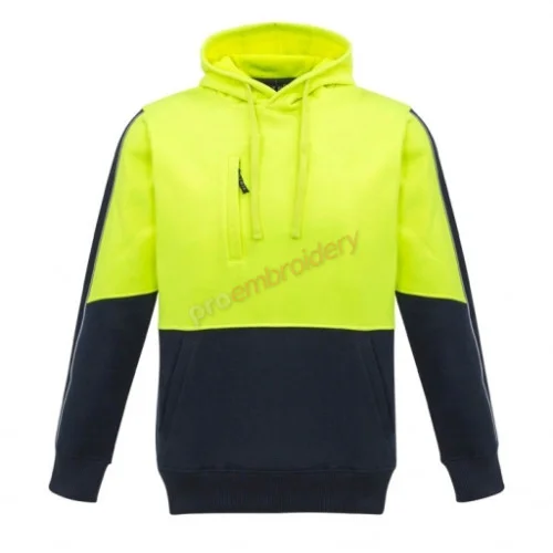 Unisex Hi Vis Pullover Hoodie - Zt484