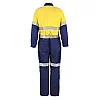 Hi Vis Two Tone Coverall With Fr Reflective Tape