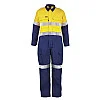Hi Vis Two Tone Coverall With Fr Reflective Tape