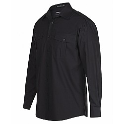 Epaulette Shirt L/S – Classic Fit, Poly/Cotton Blend