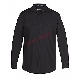 Epaulette Shirt L/S – Classic Fit, Poly/Cotton Blend