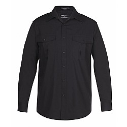 Epaulette Shirt L/S – Classic Fit, Poly/Cotton Blend