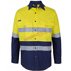 Hi Vis (Day & Night) Ripstop Long Sleeves Fishing Shirt