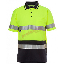 Hi Vis Night Day Short Sleeve Polo