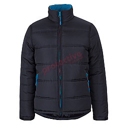 Contrast Puffer Jacket