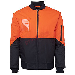 Hi Vis Flying Bomber Style Jacket