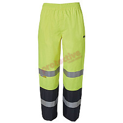 Hi Vis Rain Pants With Reflective Tape