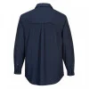 Utility Stretch Long Sleeve Shirt Black - Ms106