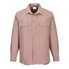 Utility Stretch Long Sleeve Shirt Black - Ms106