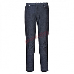 Portwest  Denim Slim Fit Stretch Work Pants - Mp702