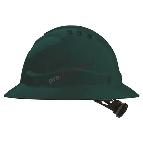 V6 Hard Hat Vented Full Brim Ratchet Harness HHV6FB