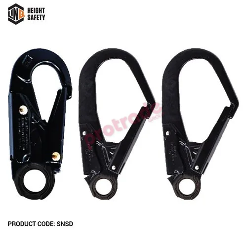 Elite Double Leg Shock Absorbing Webbing Lanyard With Hardware Sn & Sd X2