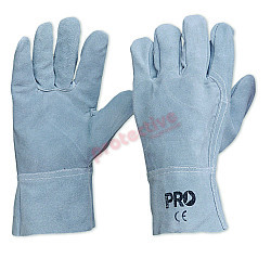 Grey Leather Heavy Duty Glove 7407