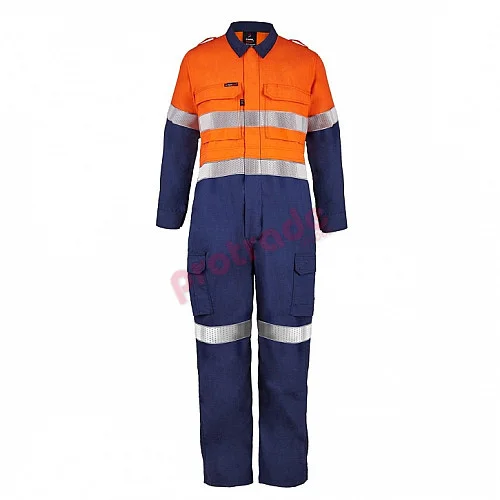 HRC2 Coverall With Tape - Flame Bluster FCT005A