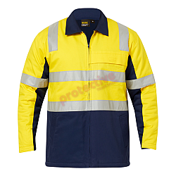 Hi Vis Cotton Reflective Jacket