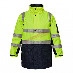 Hi Vis Jacket With Reflective Tape