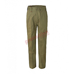 Kids Midweight Cargo Cotton Drill Trouser