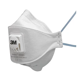 3M Particulate Respirator Aura P2 Mask 9322A+ Box Of 10 3M Particulate Respirator Aura P2 Mask 9322A+ Box Of 10