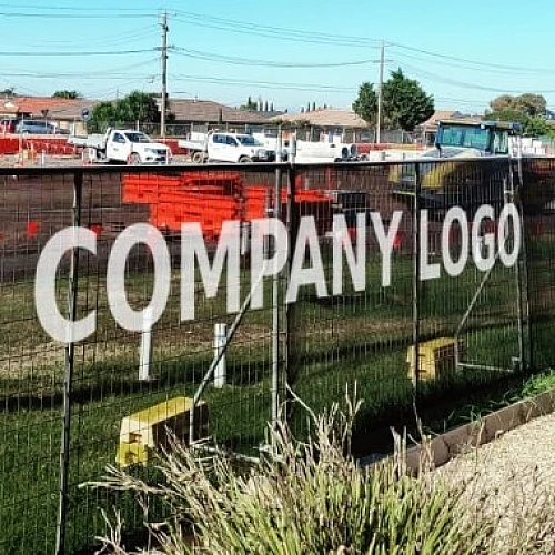 Custom Logo Printed Banner Mesh Fence Custom Logo Printed Banner Mesh Fence
