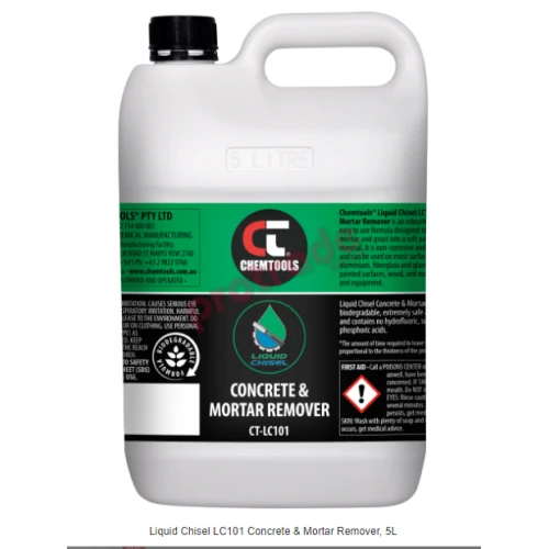 Concrete And Mortar Remover Liquid Chisel 5l