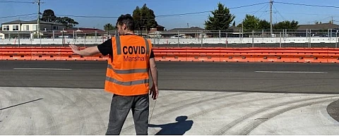 COVID - 19 Safety Marshal Vests