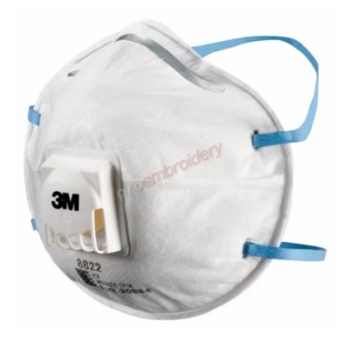 3M Cupped Particulate Respirator 8822, P2, valved Box of 10