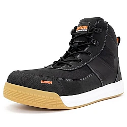 Dune Low Cut Zip Side Lace Up Safety Boot