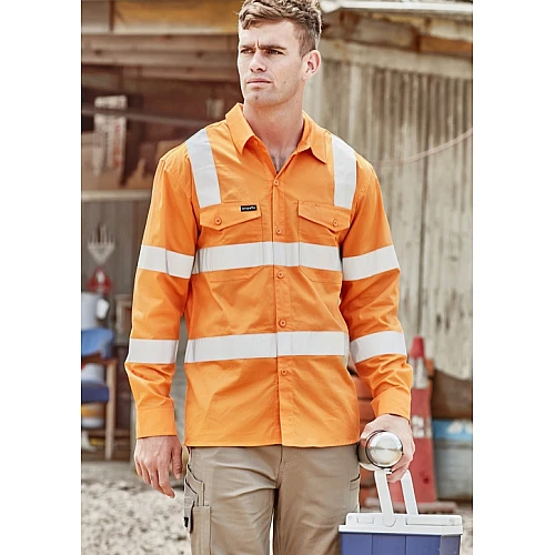 Mens Bio Motion VIC Rail Long Sleeve Shirt Mens Bio Motion VIC Rail Long Sleeve Shirt