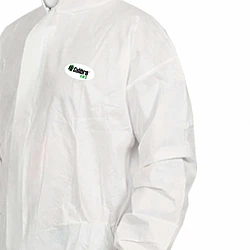 HI-CALIBRE Disposable White SMS Coveralls Type 5 & 6
