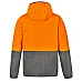 UNISEX HI VIS MODERN STYLING HOODED PUFFER JACKET