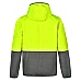 UNISEX HI VIS MODERN STYLING HOODED PUFFER JACKET