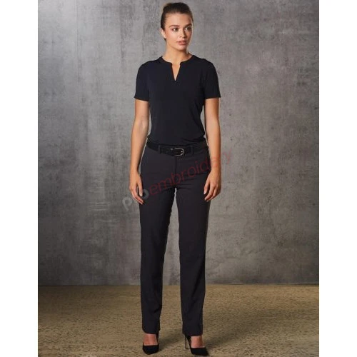 Ladies Polyester/Viscose Stretch Flexi Waist Pants M9440 Ladies Polyester/Viscose Stretch Flexi Waist Pants M9440