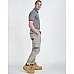 Unisex cotton stretch drill cuffed work pants - WP28