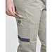 Unisex cotton stretch drill cuffed work pants - WP28
