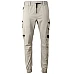 Unisex cotton stretch drill cuffed work pants - WP28