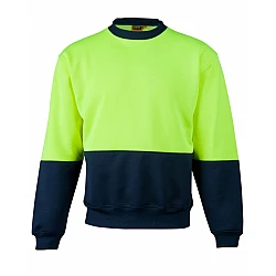 HI-VIS 2 Tone Crew Neck - SW09