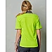 Unisex Hi Vis Bamboo Charcoal Vented Ss Polo - Sw79