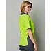 Unisex Hi Vis Bamboo Charcoal Vented Ss Polo - Sw79