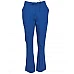 Ladies Semi-Elastic Waist Tie Solid Colour Scrub Pants M9720