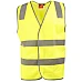 SW43 Safety Vest with Reflective Tapes