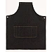 East Village Denim Bib Apron Ap09