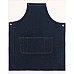 East Village Denim Bib Apron Ap09