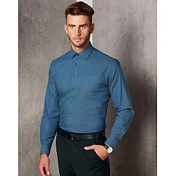 Ascot Mens Long Sleeve Dot Jacquard M7400l Ascot Mens Long Sleeve Dot Jacquard M7400l