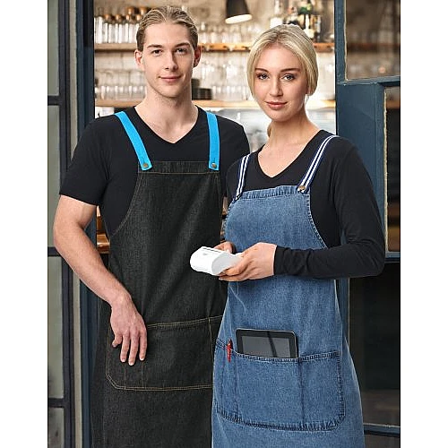 East Village Denim Bib Apron Ap09 East Village Denim Bib Apron Ap09